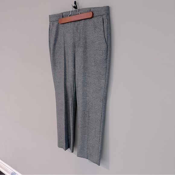 Banana Republic Avery Cropped Dress Pants Grey Size 8 - Picture 3 of 9